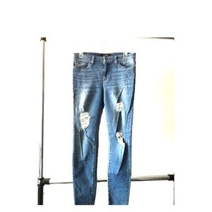 EMG denim ripped jeans
